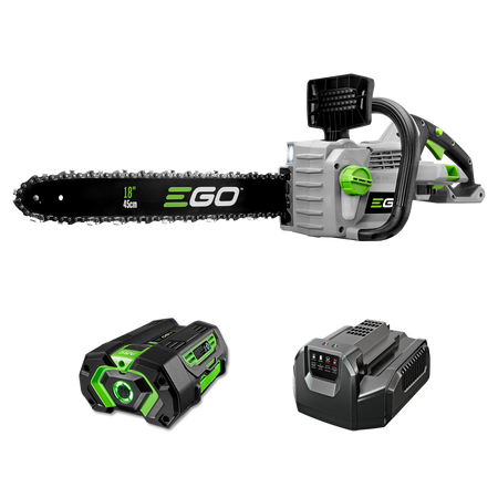 EGO Power+ 18" Chain Saw with 5.0Ah Battery and Standard Charger CS1804