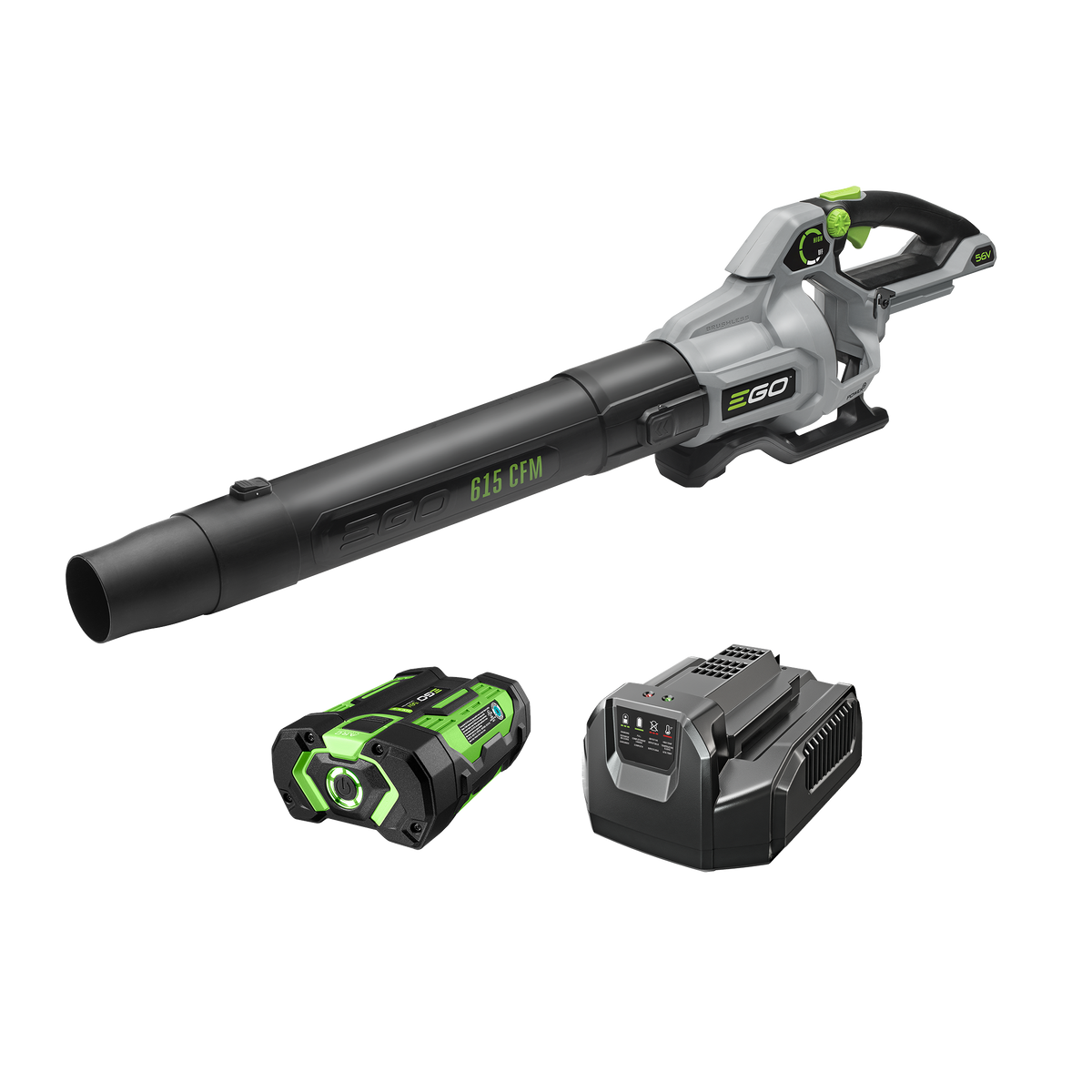 EGO Power+ 615 CFM Blower with 2.5Ah Battery and Standard Charger LB6151