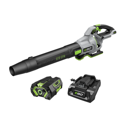EGO Power+ 670 CFM Blower with 4.0Ah Battery and 320W Charger LB6703