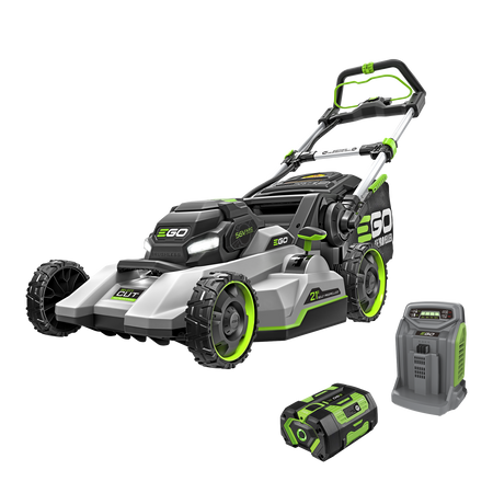 EGO POWER+ 21" Select Cut™ Mower with Touch Drive™ Self-Propelled Technology with 7.5Ah Battery and Rapid Charger LM2135SP