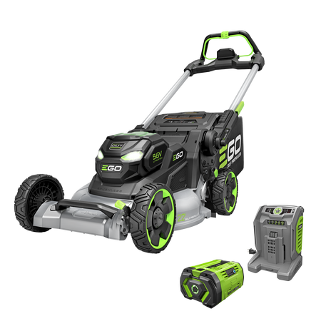 EGO POWER+ 22" Aluminum Deck Select Cut™ Self-Propelled Lawn Mower with 10.0Ah Battery and 700W Turbo Charger LM2206SP