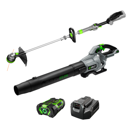 EGO Power+ 15" POWERLOAD™ String Trimmer & 615 CFM Blower Combo Kit with 2.5Ah Battery ST6151LB