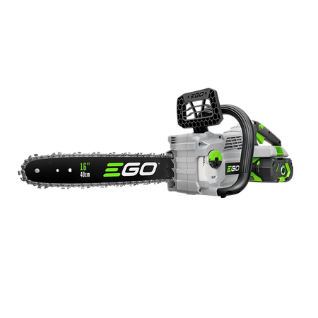 EGO POWER+ 16 inch Chain Saw (40cc Equivalent) with 4.0Ah Battery and 210W Standard Charger